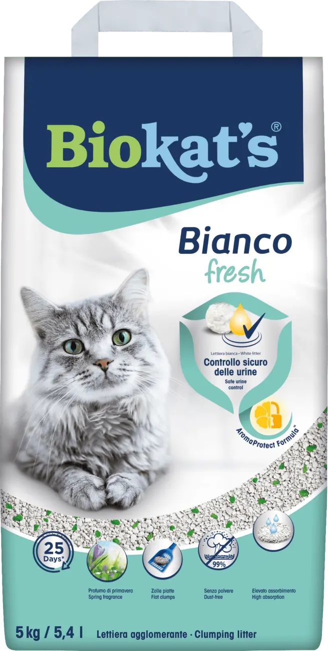 Podestýlka Biokat S Bianco Fresh Control 5kg