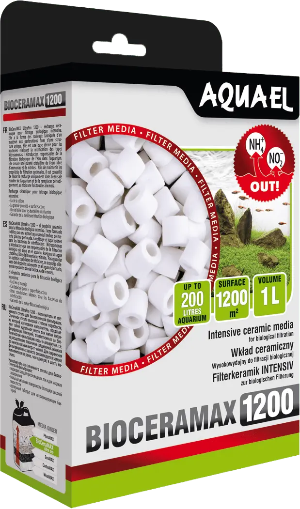 Náplň Aquael BIOCERAMAX 1200 1 l