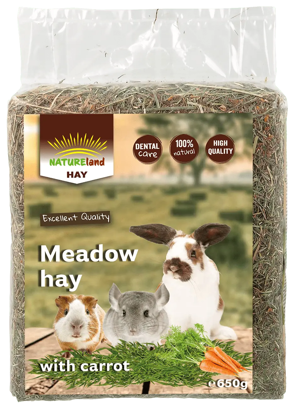 Seno Nature Land Hay s mrkví 0,65kg