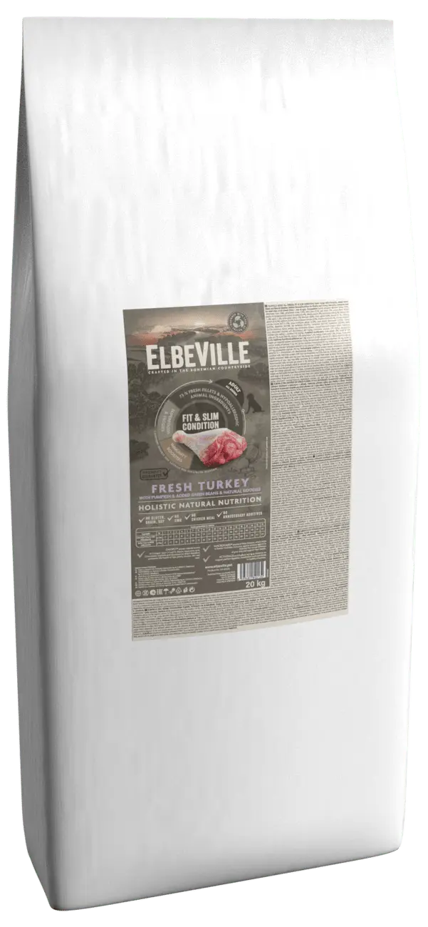 ELBEVILLE Adult All Breeds Fresh Turkey Fit and Slim Condition 20kg