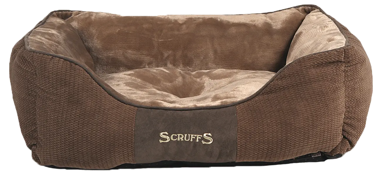 Pelíšek Scruffs Chester Box Bed 60cm čokoládový