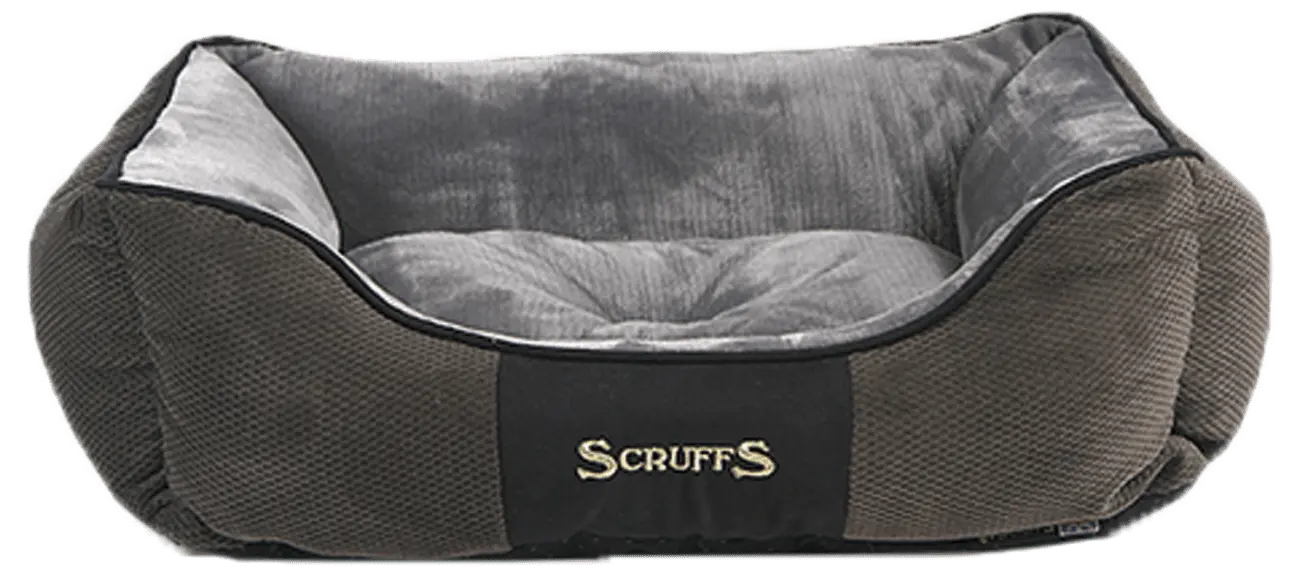 Pelíšek Scruffs Chester Box Bed 60cm šedý