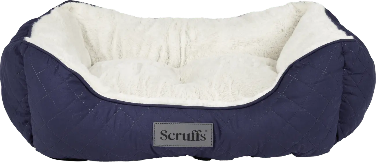 Pelech Scruffs Wilton Box Bed modrý S 50x40cm