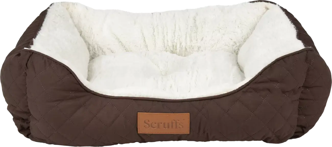 Pelech Scruffs Wilton Box Bed hnědý M 60x50cm