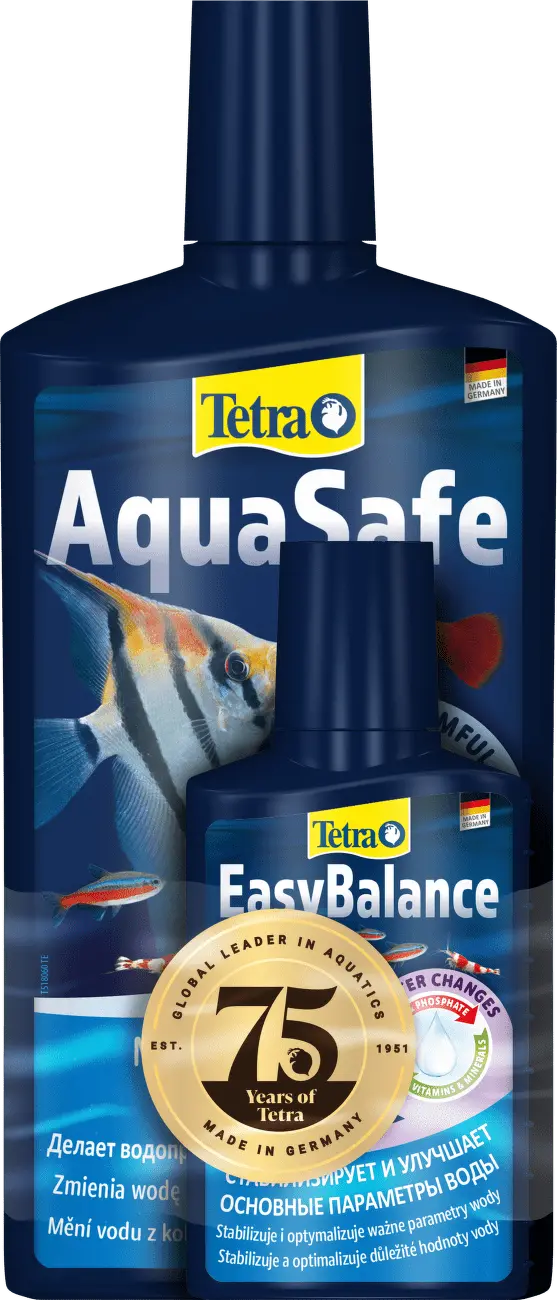 Přípravek Tetra Aqua Safe 500 ml + Tetra Easy Balance 100 ml zdarma