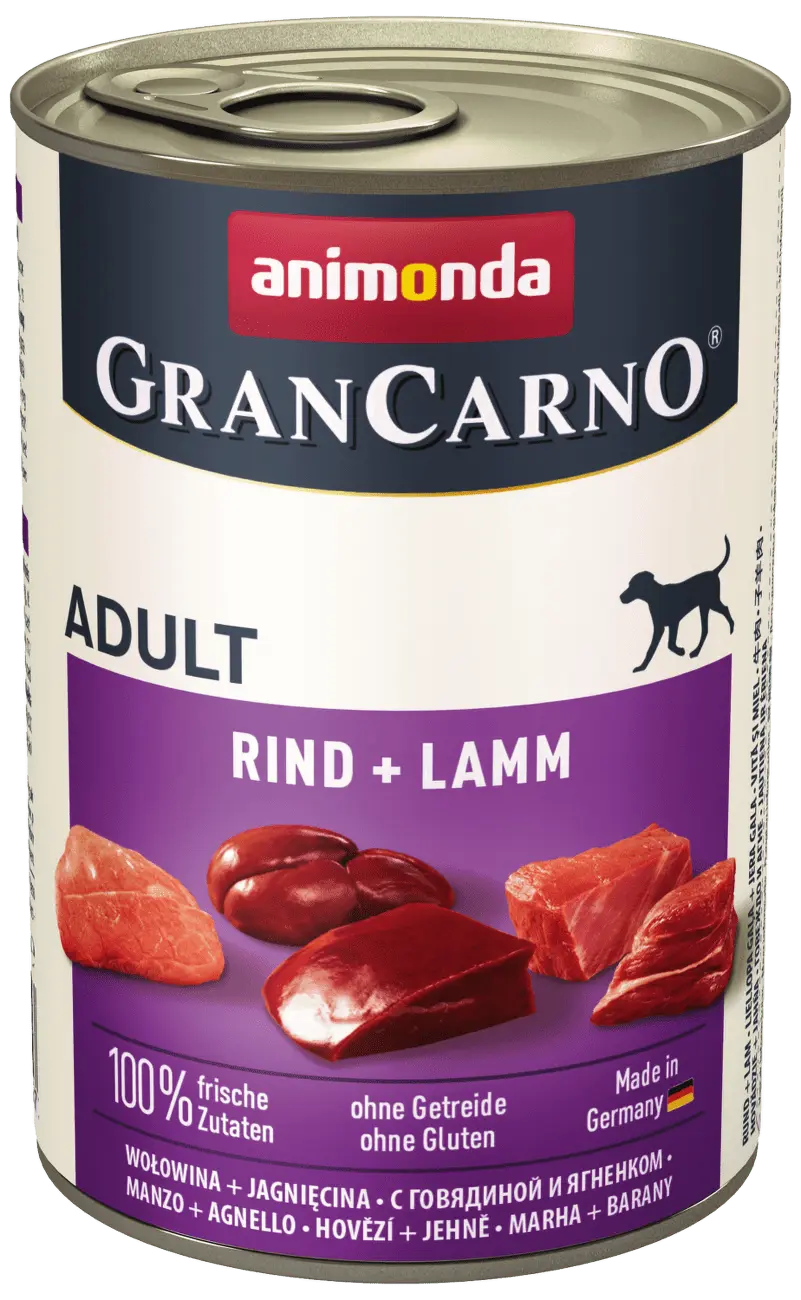 Konzerva ANIMONDA Gran Carno hovězí + jehně 400 g