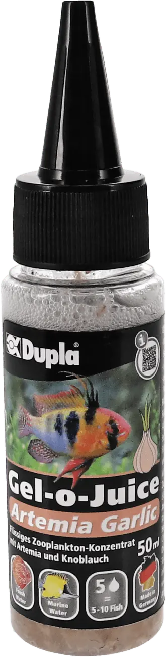 Tekuté krmivo pro ryby Gel-o-Juice Artemia + Garlic 50 ml