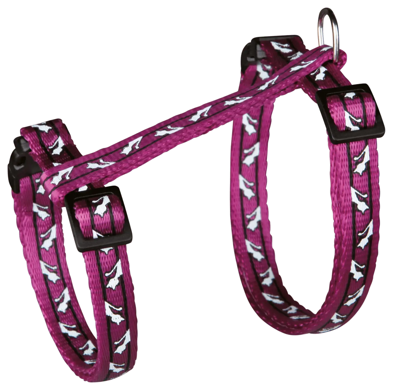 Postroj s vodítkem pro kočky nastavitelný Trixie 27-46cm * 10mm * 1,2m