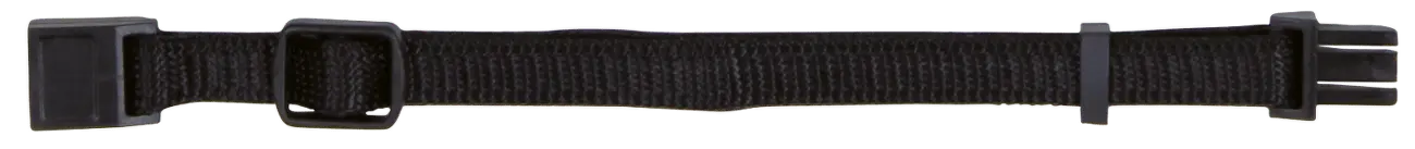 Nylonový rozeznávací obojek pro štěňata M-L 22-35cm/10mm tmavý