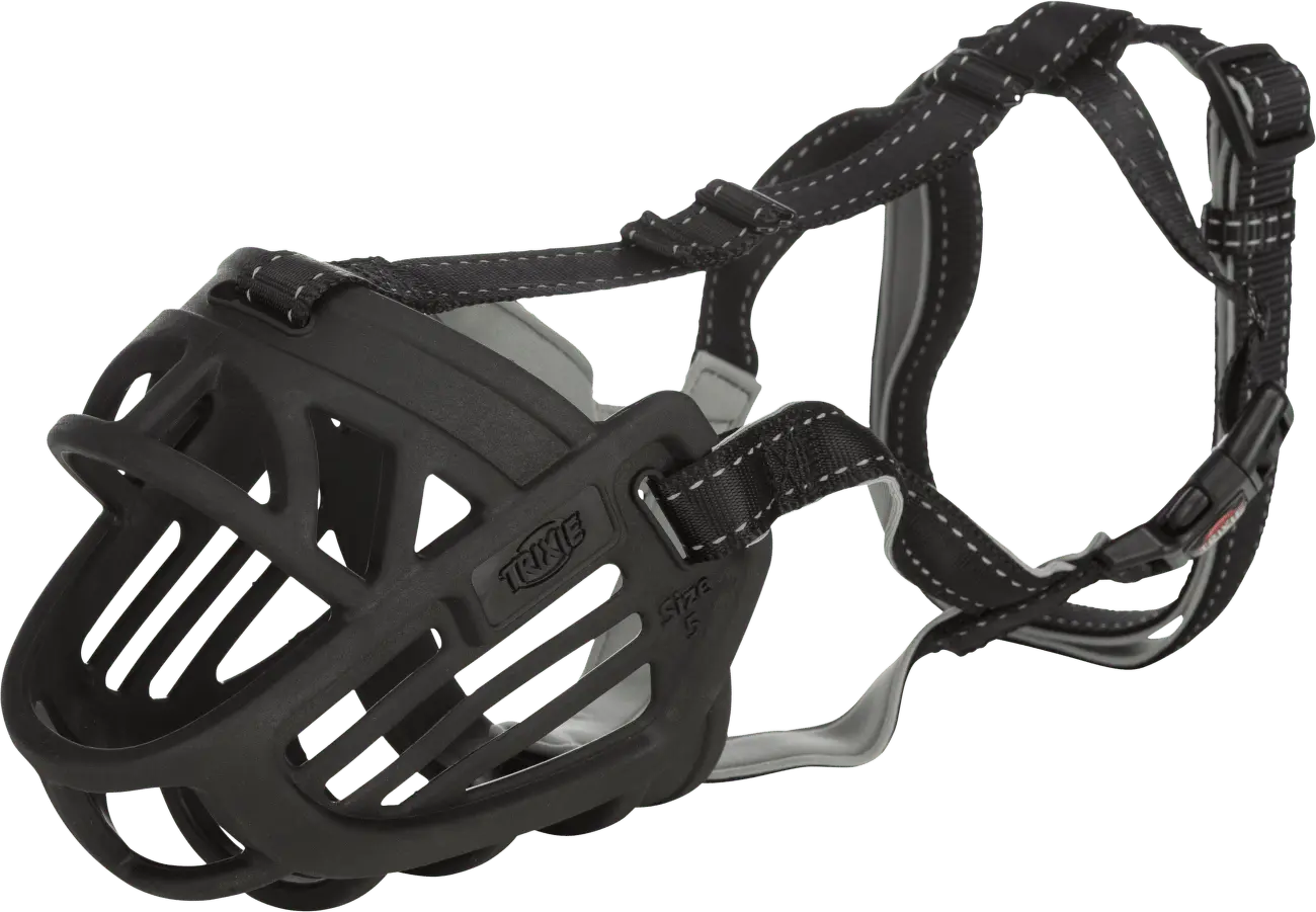 Trixie Náhubek Flex Silikonový Černý - S: 20 cm