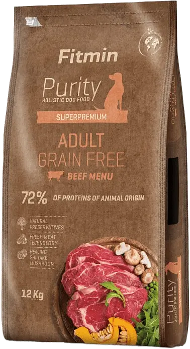 Krmivo Fitmin Purity Adult Beef Grain Free 12 kg
