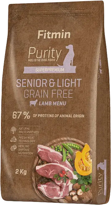 Krmivo Fitmin Purity Senior & Light Grain Free Lamb 2kg