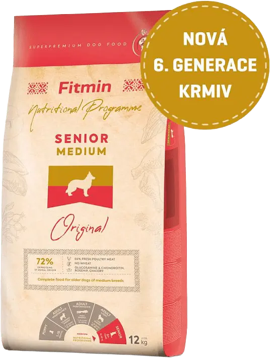 Fitmin Medium Senior 12kg