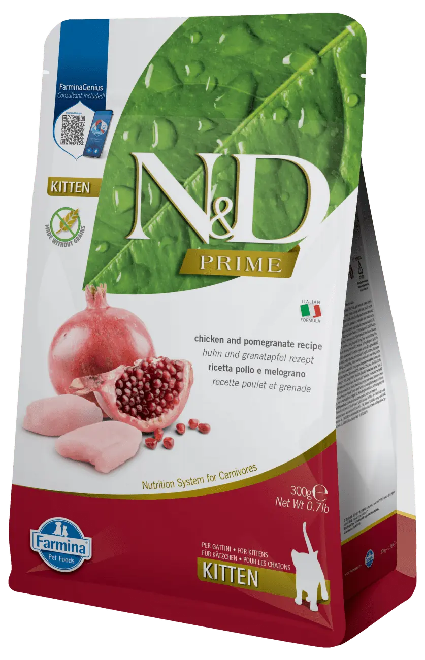 N&D Cat Kitten Chicken & Pomegranate 300g