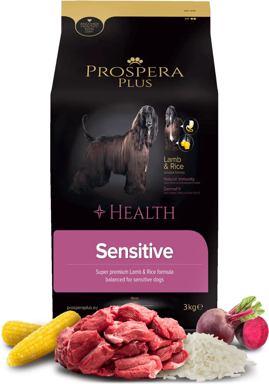 Krmivo Prospera Plus Sensitive jehněčí s rýží 3kg