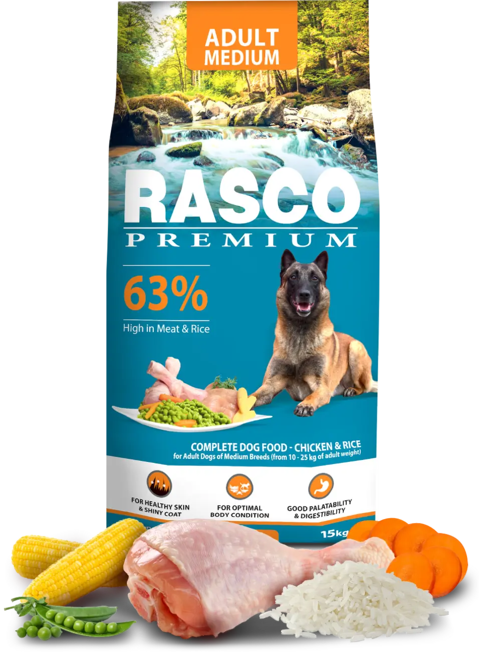 Rasco Premium Adult Medium 15kg