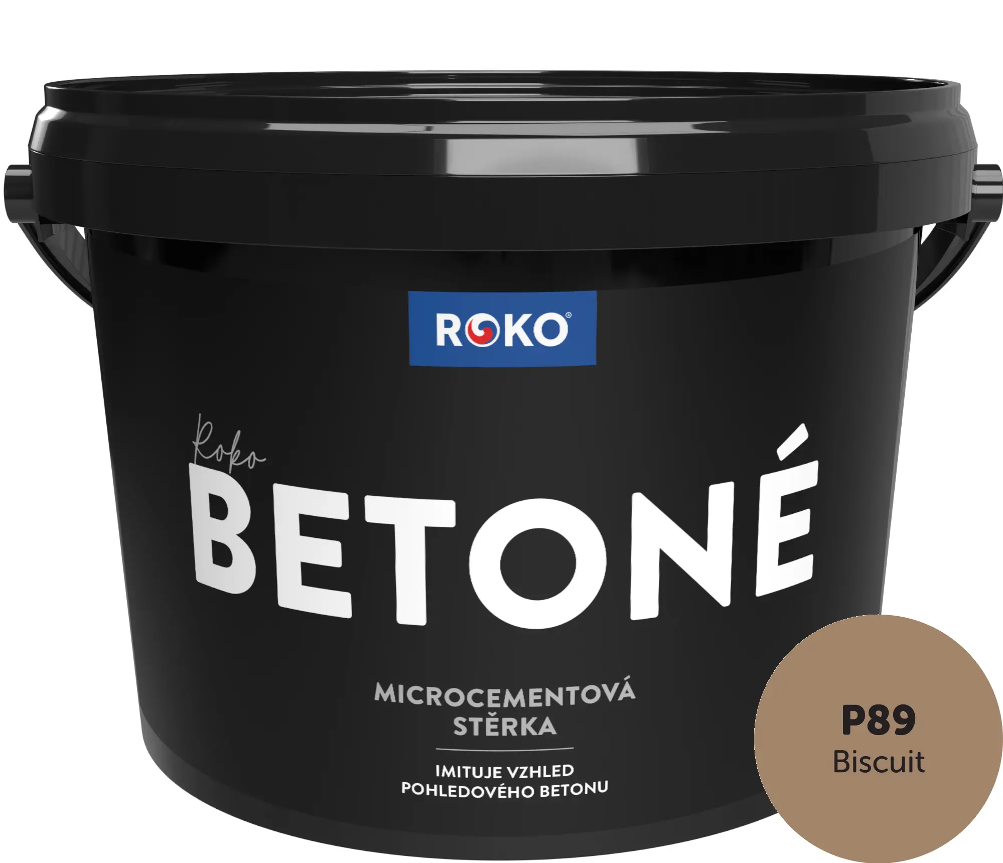 Stěrka dekorativní Roko Betoné P89 Biscuit 7 kg