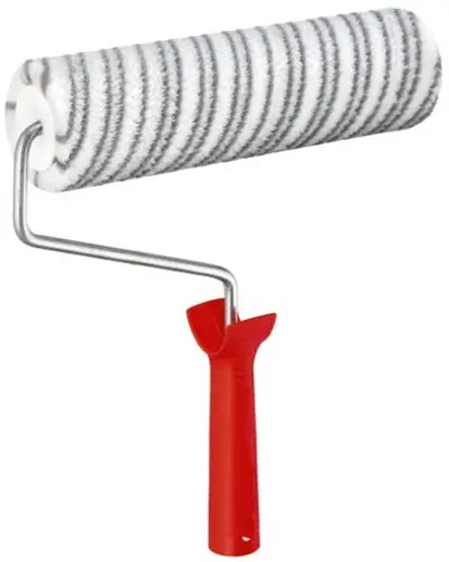Váleček s držák Color Expert Silver Stripe 250×48×12×8 mm