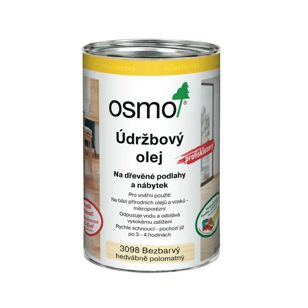 Olej údržbový Osmo 3098 bezbarvý 1 l