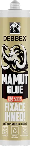 Lepidlo Den Braven MAMUT GLUE High Tack bílé 290 ml