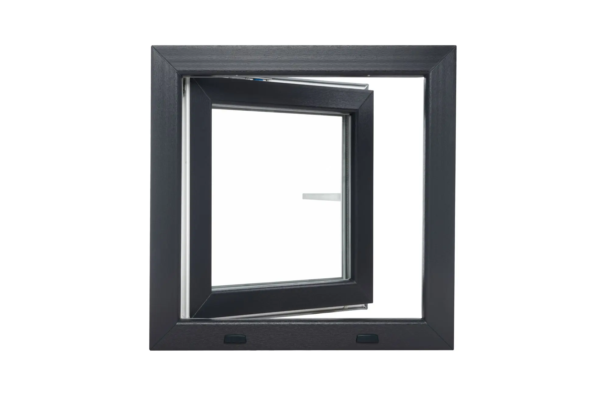Okno plastové BRAVO OS1 RAL 7016/bílá pravé 600×600 mm