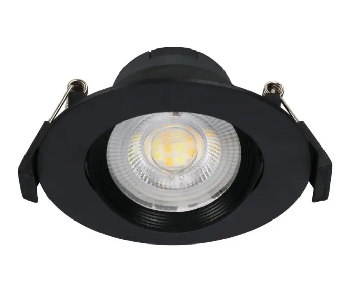 Svítidlo LED CCT ORO Zuma 9 W kruhové černá