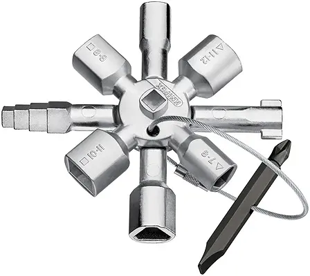 Klíč na rozvodné skříně Knipex TwinKey