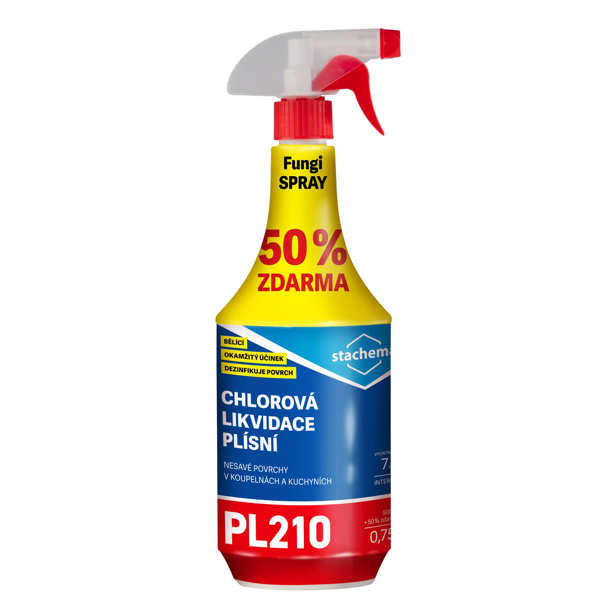 Přípravek Stachema FungiSPRAY chlorový 0,5+0,25 l/bal.