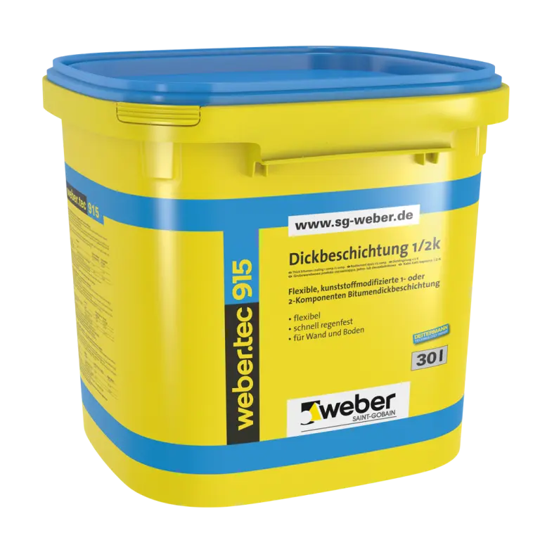 Hmota hydroizolační webertec 915 10 l