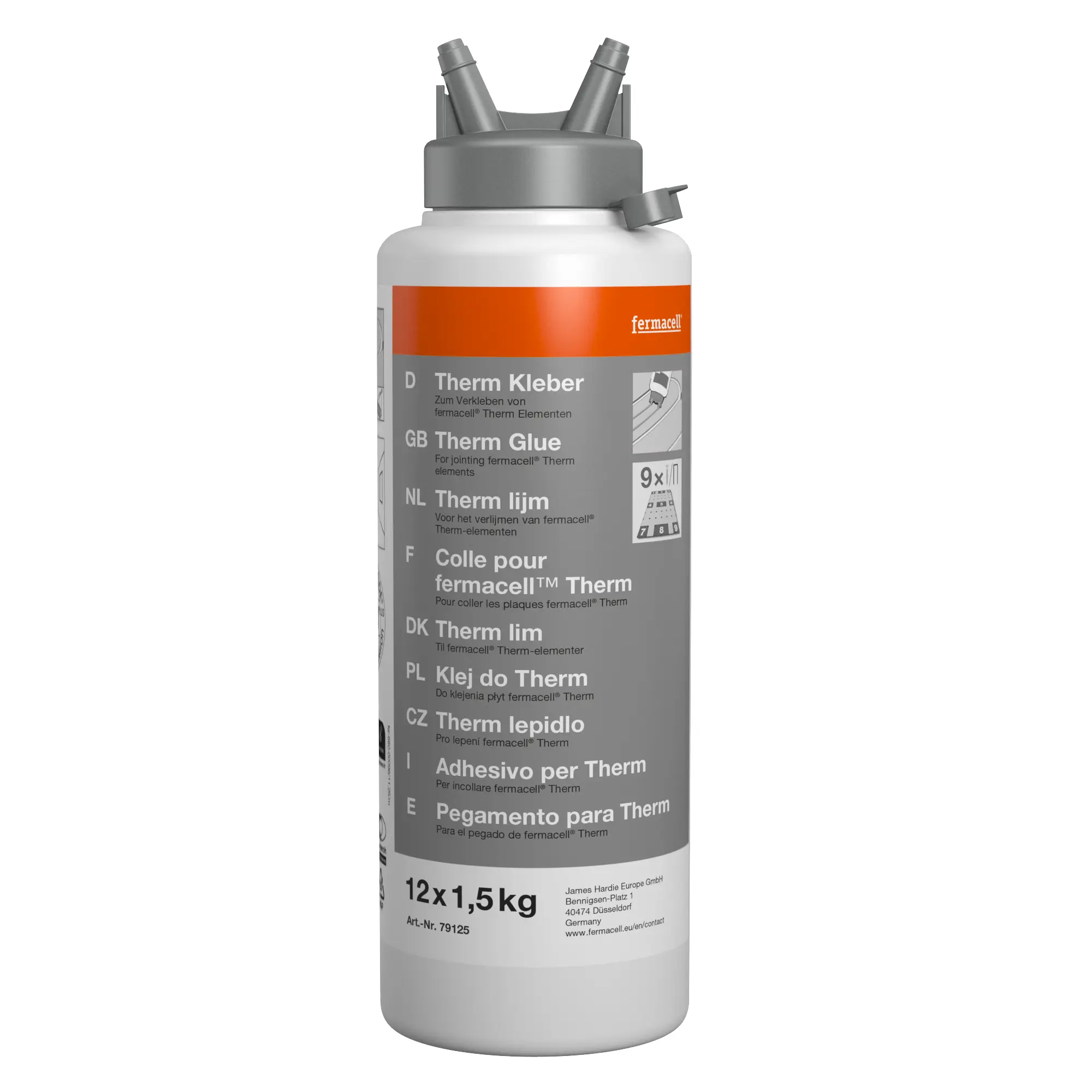 Lepidlo na podlahy fermacell Therm25 1,5 kg