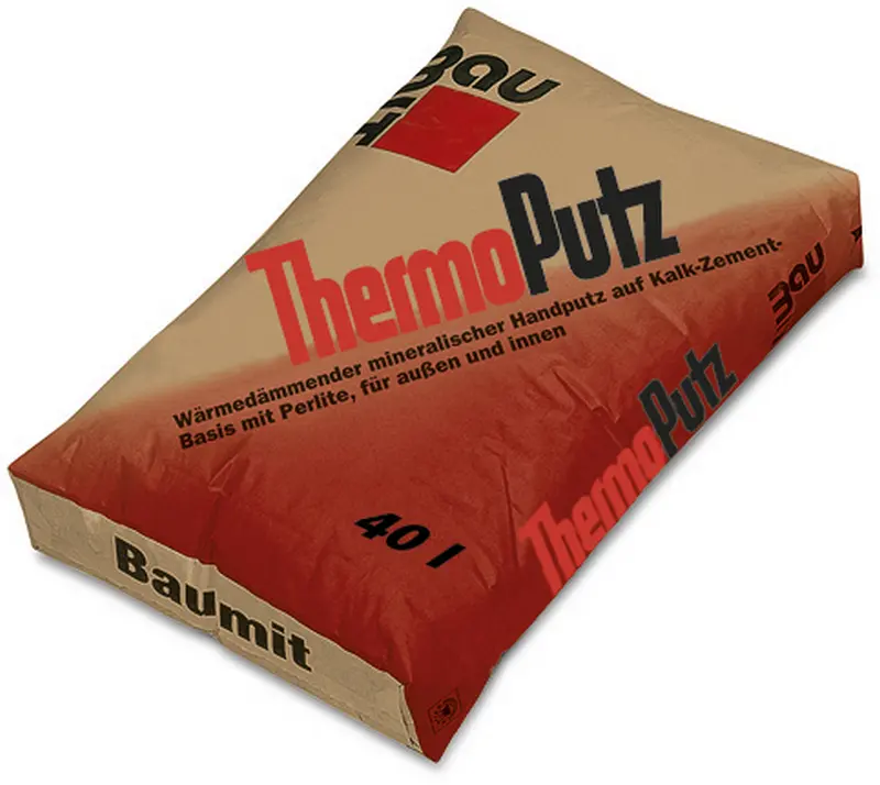 Omítka tepelněizolační Baumit ThermoPutz s perlitem 2 mm 40 l