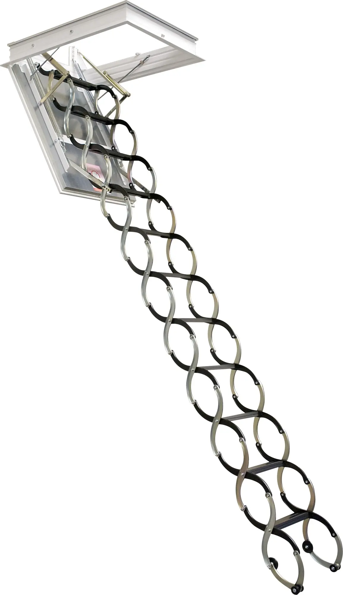 Schody půdní protipožární JAP LUSSO PP 120×70 cm (2,2–3,2 m)