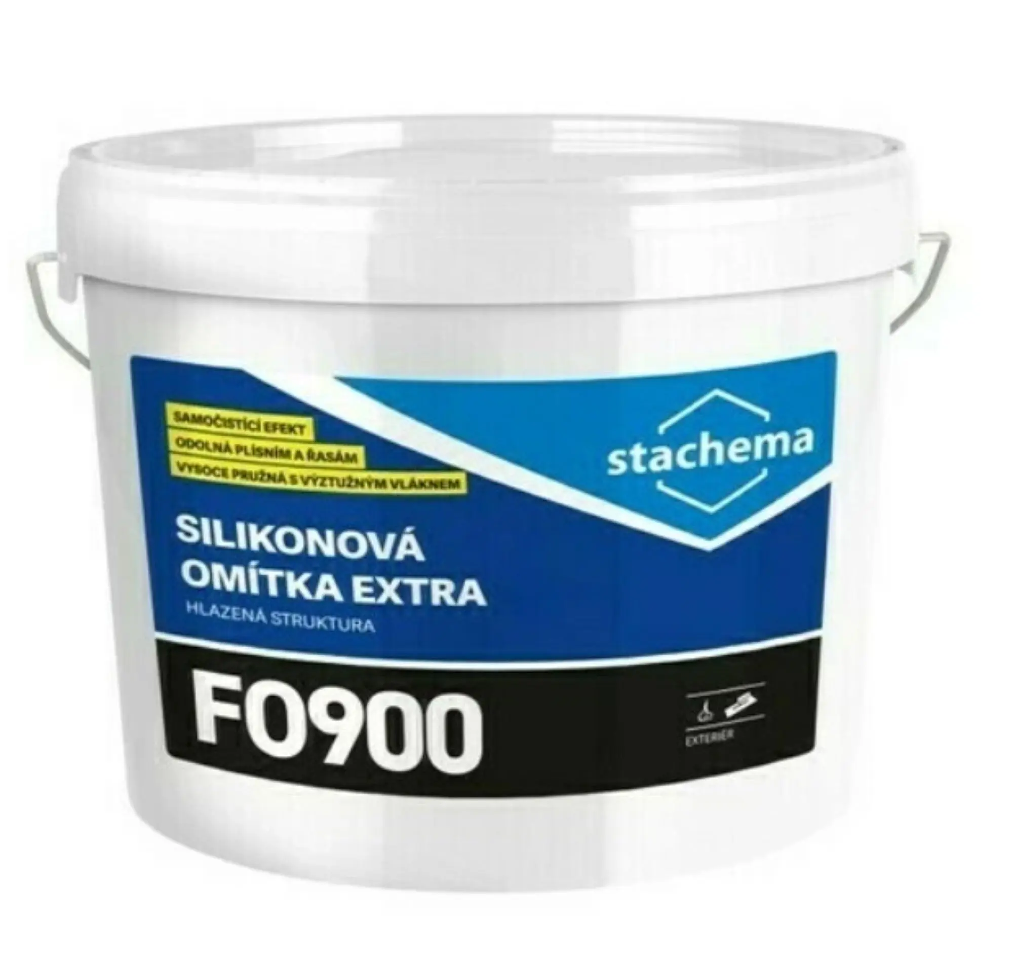 Omítka extra silikonová Stachema F0900 hlazená 1,5 mm 25 kg