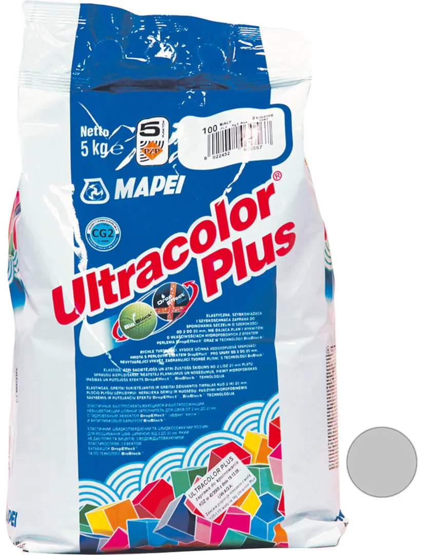 Hmota spárovací Mapei Ultracolor Plus 110 manhattan 2000 2 kg