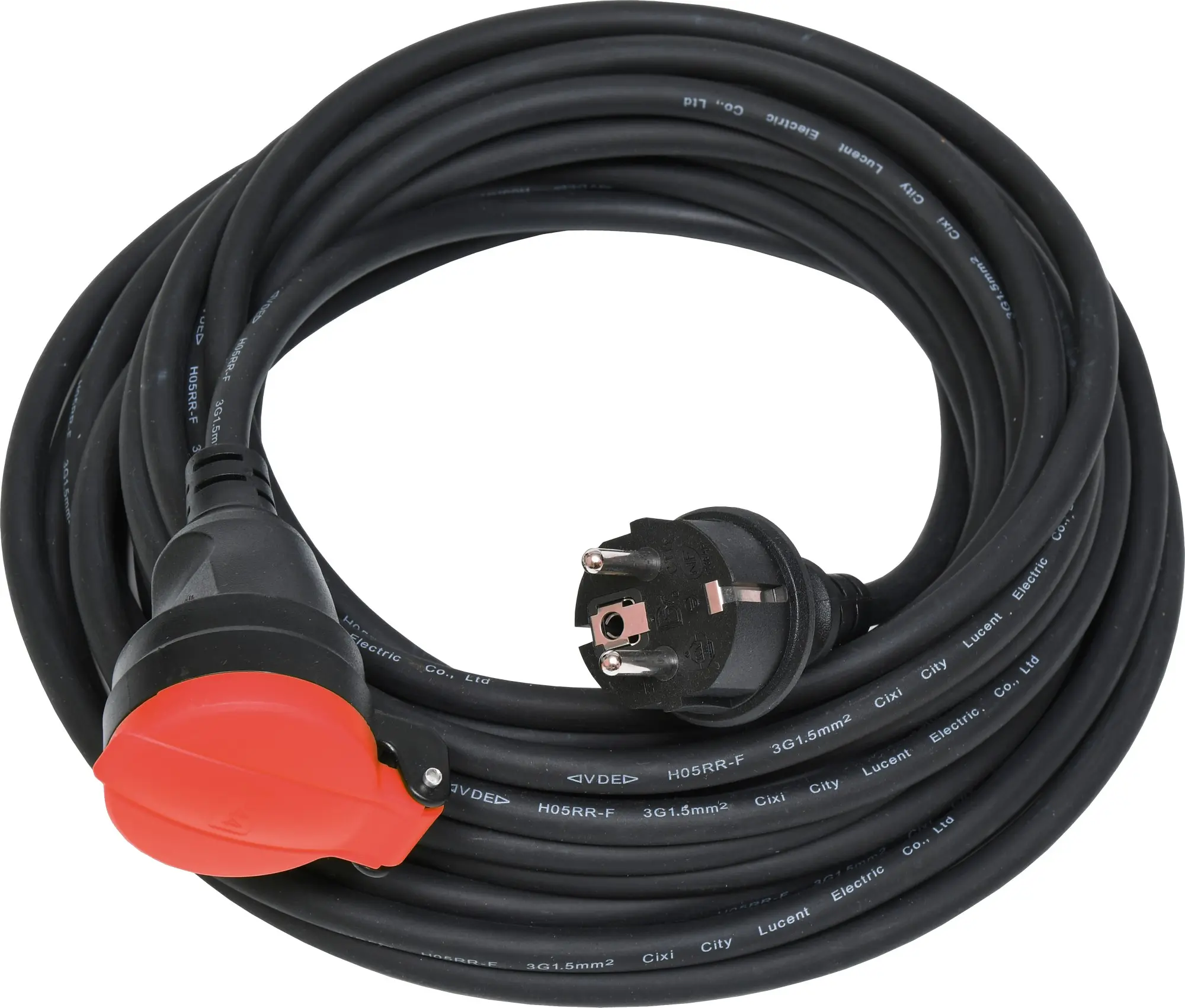 Kabel prodlužovací gumový spojka DEK PR325 25 m 1,5 mm2 IP 44