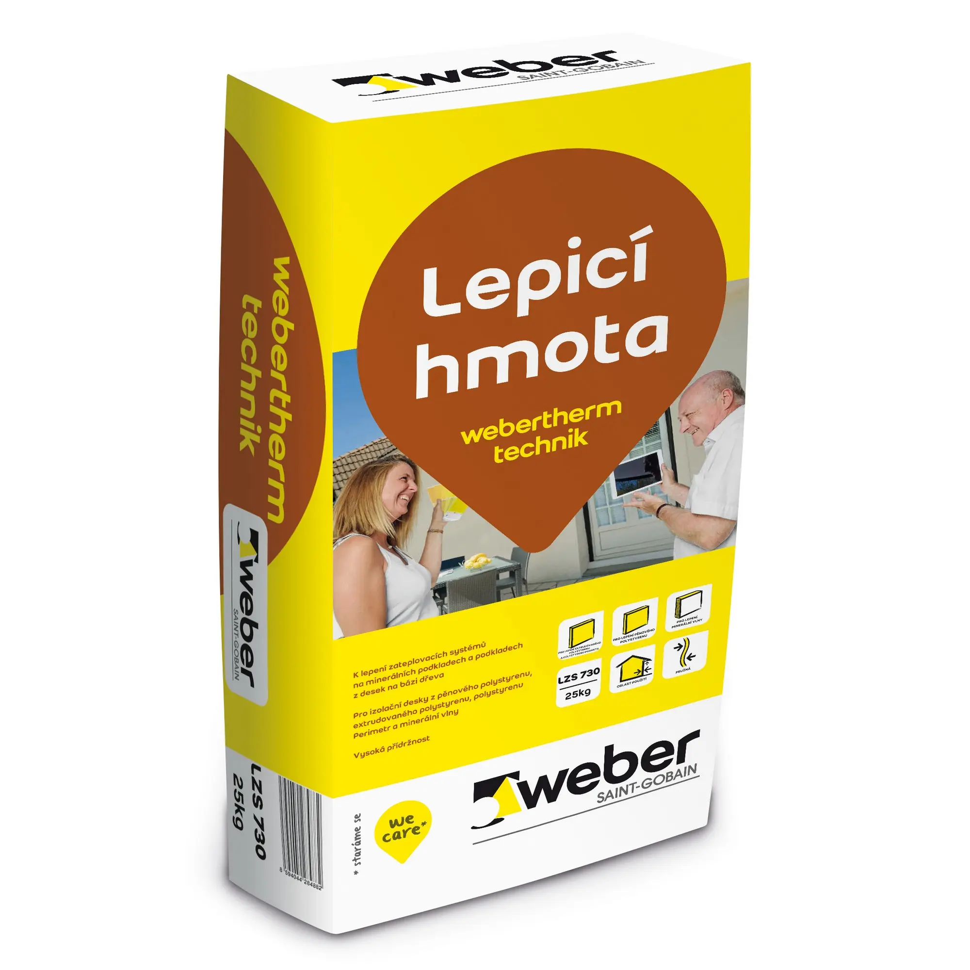 Hmota lepicí webertherm technik 25 kg