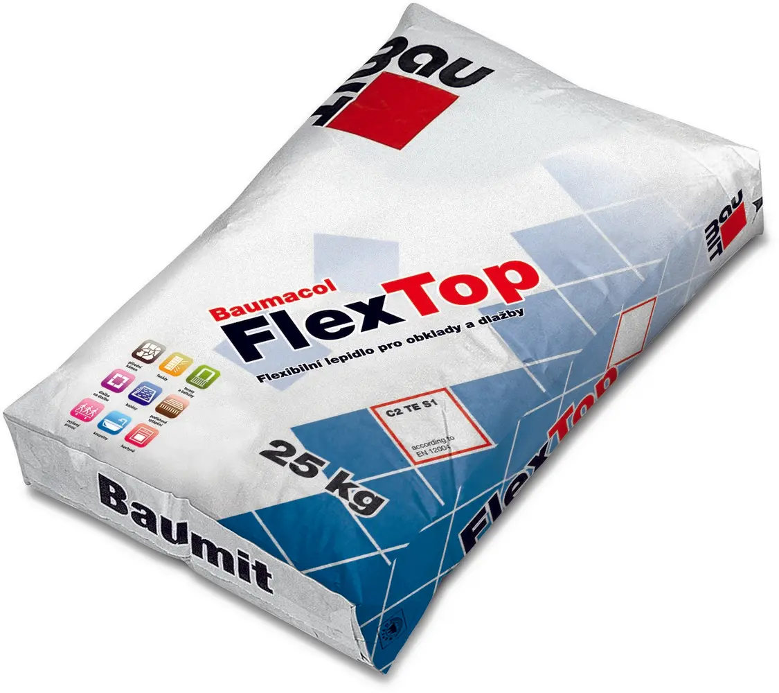Lepidlo cementové C2TE S1 Baumit Baumacol FlexTop 25 kg