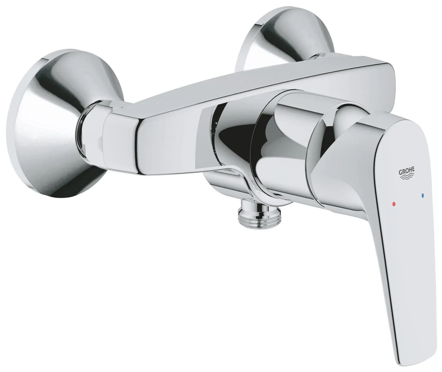 Baterie sprchová nástěnná Grohe Start Flow 150 mm chrom 23771000