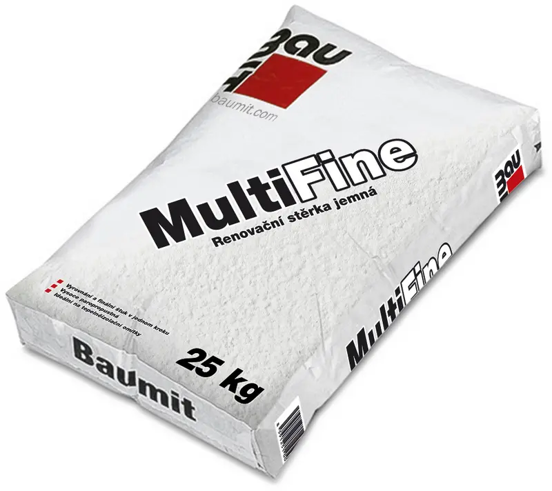 Stěrka renovační Baumit MultiFine 25 kg