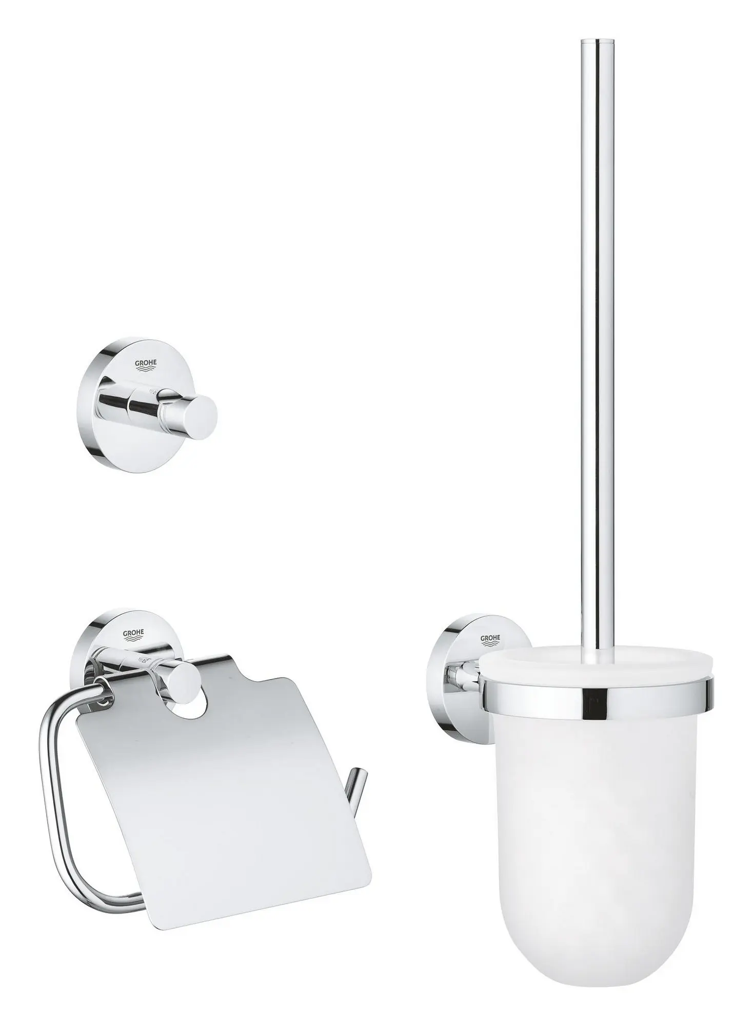 Sada doplňků 3 v 1 Grohe Essentials pro toaletu