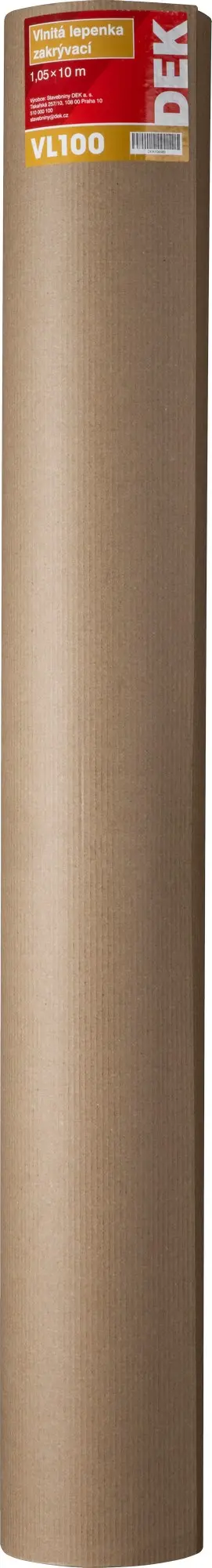 Lepenka vlnitá zakrývací DEK 1,05×10 m
