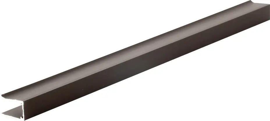 ProfilU ukončovací hliníkový elox bronz 10 mm délka 6,4 m