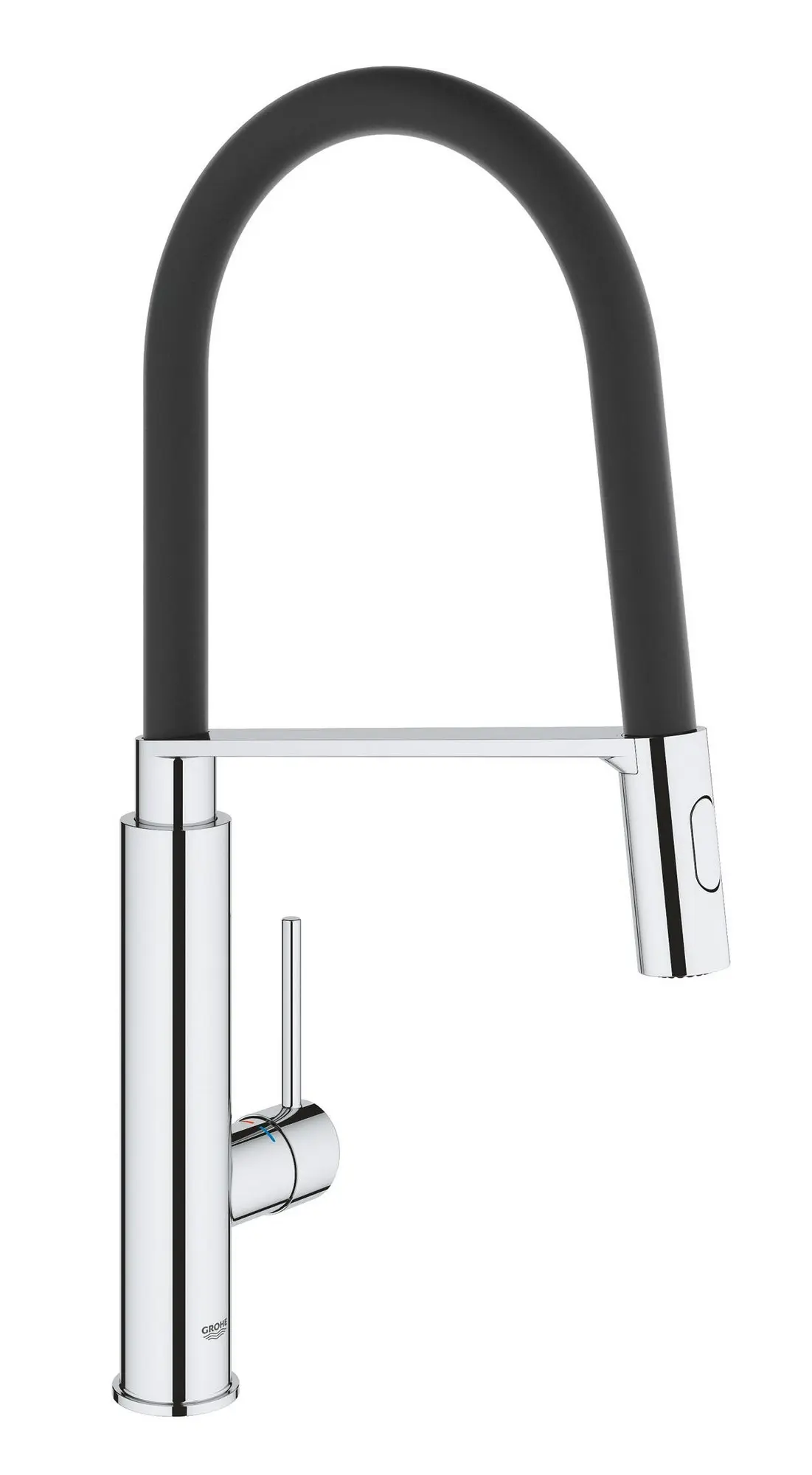 Grohe Concetto - Dřezová baterie s flexibilním ramenem s přepínačem,