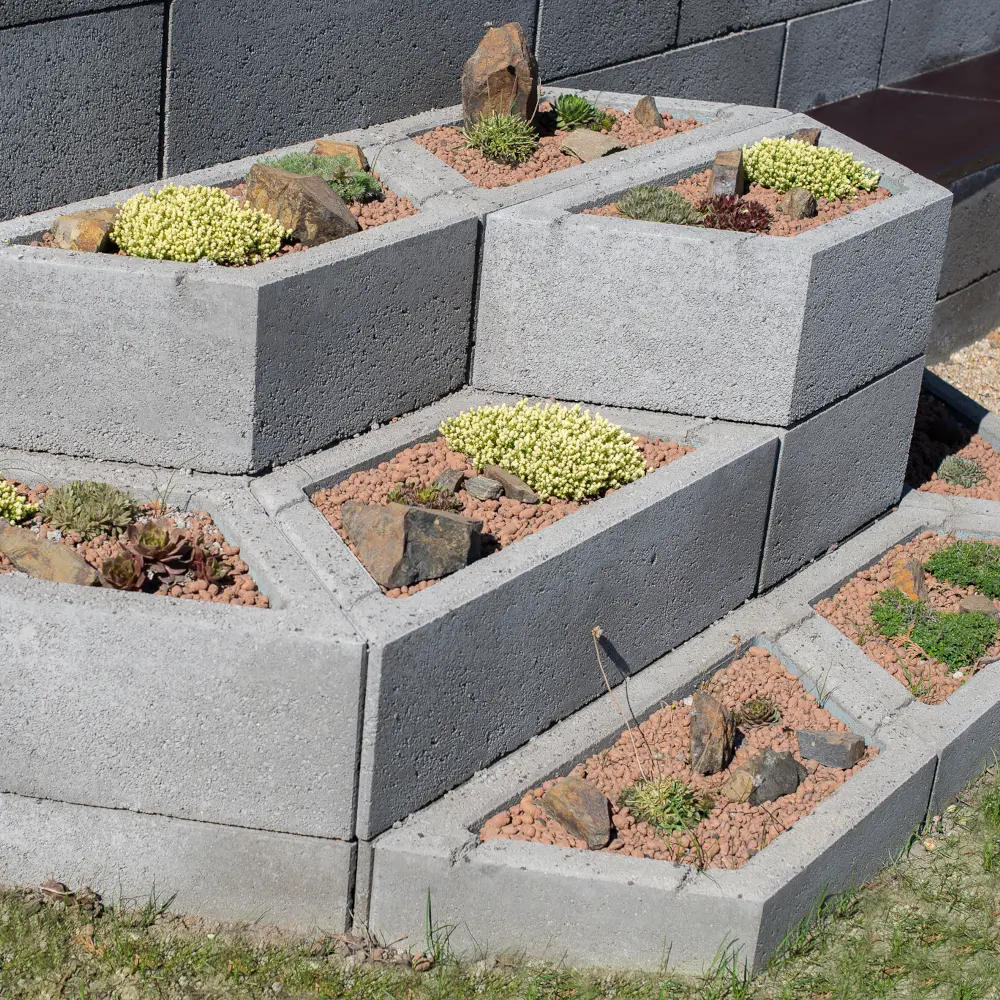 Prvek multifunkční Liapor Playstone přírodní 350×800×230 mm