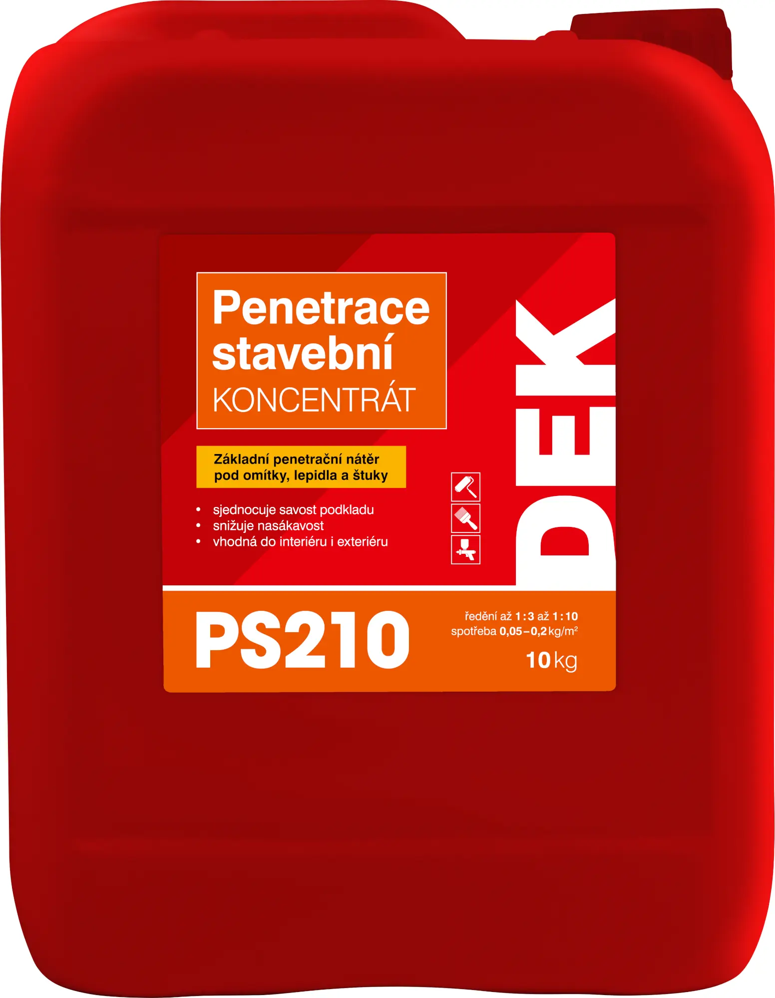 Penetrace stavební koncentrát DEK PS210 10 kg