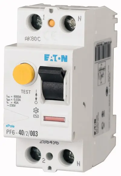 Chránič proudový Eaton PF6-40/2/003