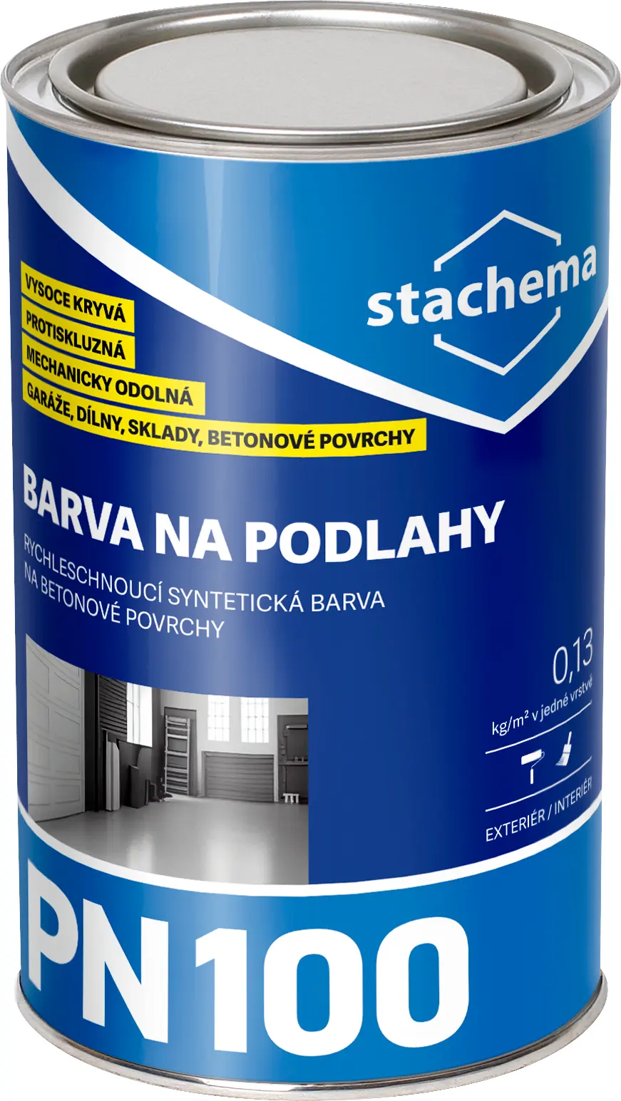 Barva na podlahy Stachema PN100 RAL 7045 1 kg