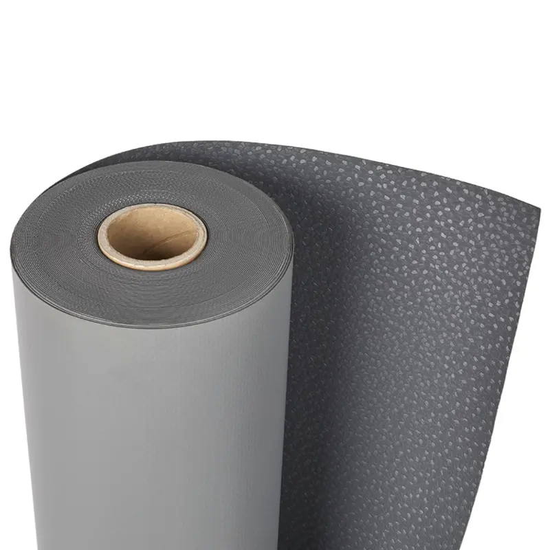 Fólie ochranná a pochozí z PVC-P DEKPLAN X76 Walkway antracit tl. 1,5 mm šířka 0,8 m (12 m2/role)