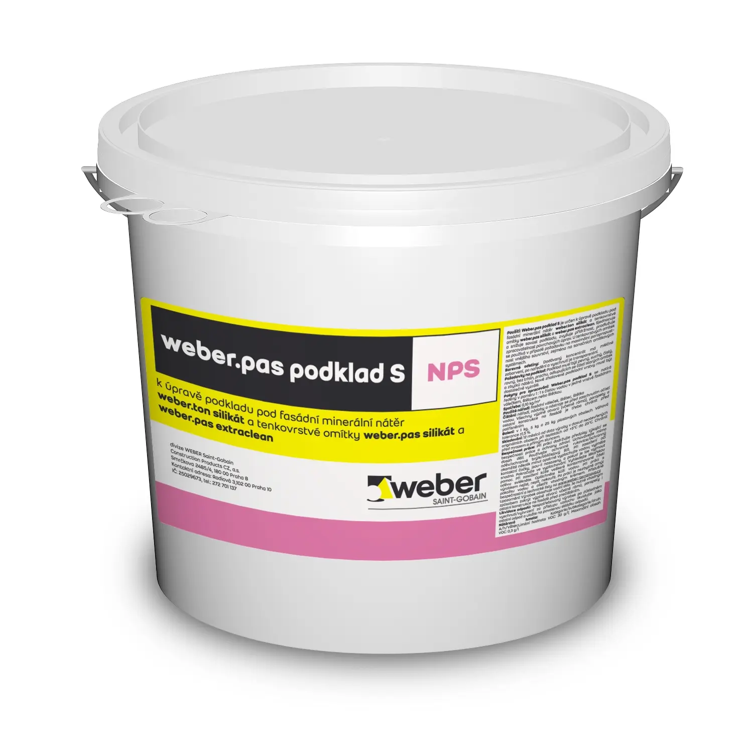 Penetrace weberpas podklad S 5 kg