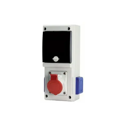Kombinace zásuvková Scame BLOCK1 632.3W-101 2× 230 V 1× 400 V, 32 A